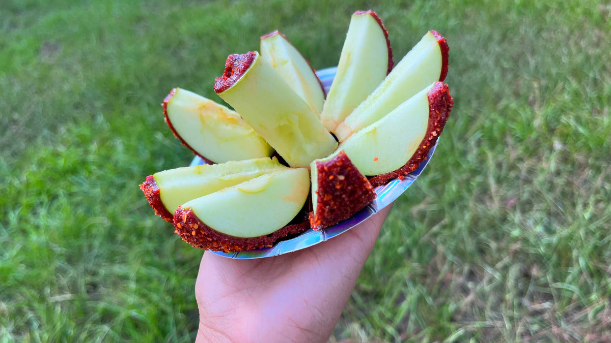 Chamoy covered Apples