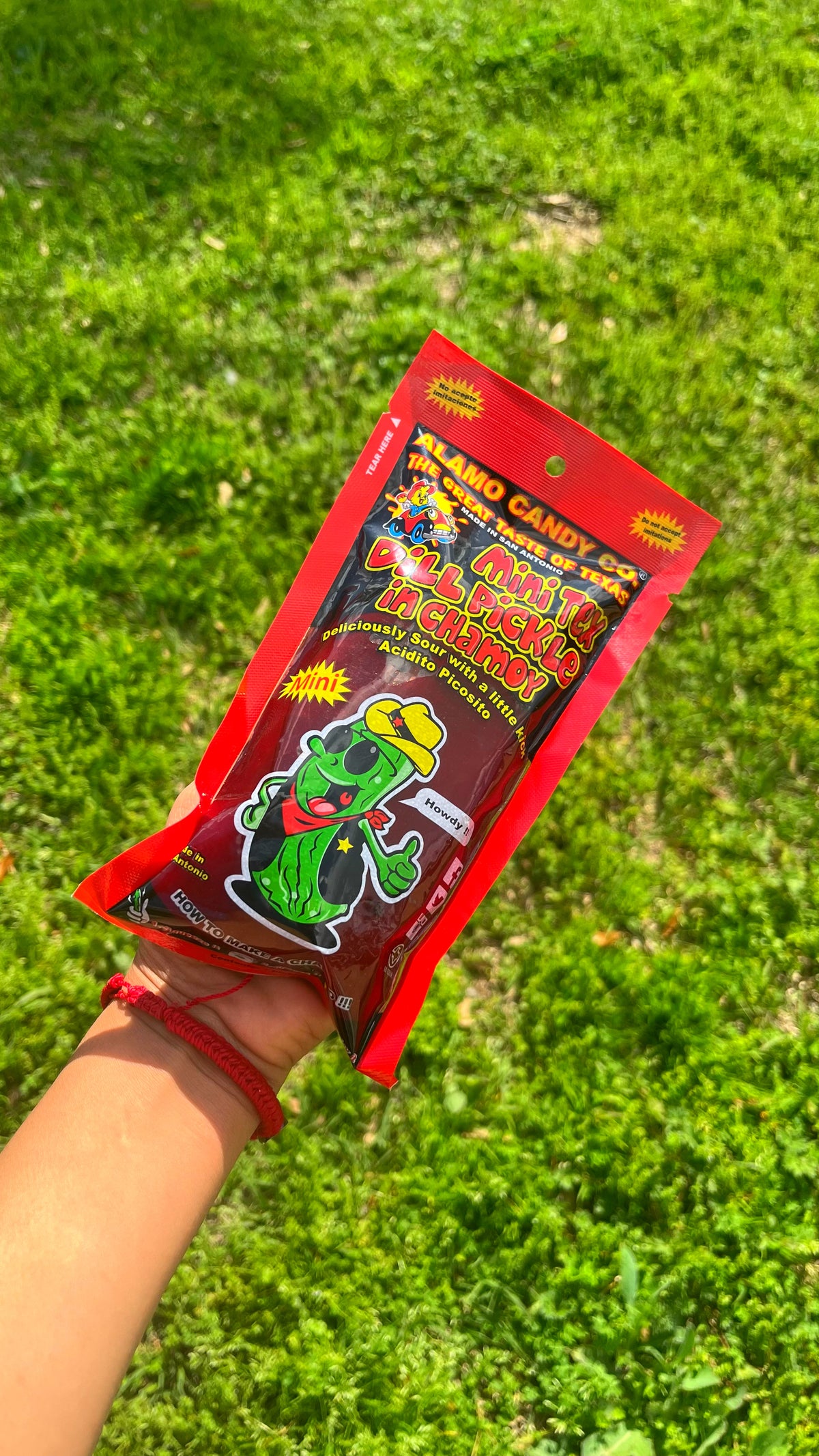 Mini chamoy pickle